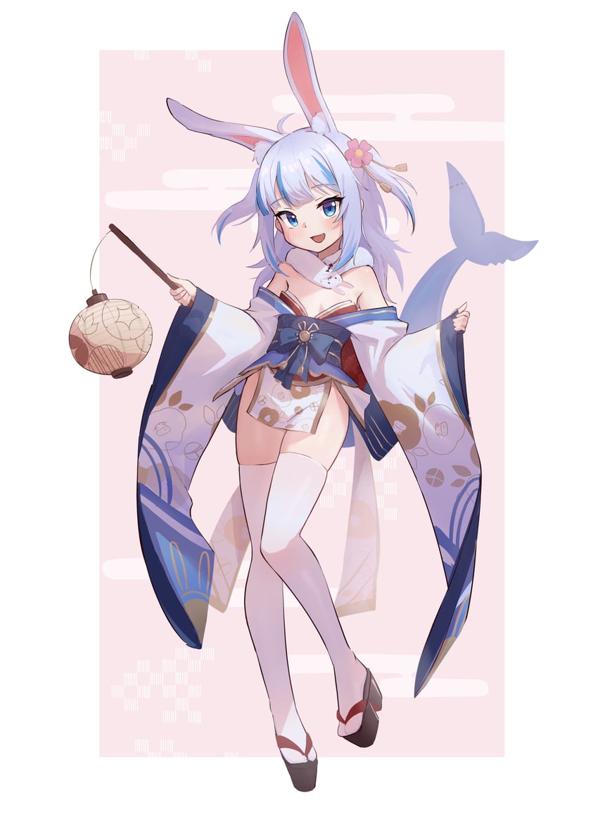 gawr gura (hololive and 1 more) drawn by hirotaka0125