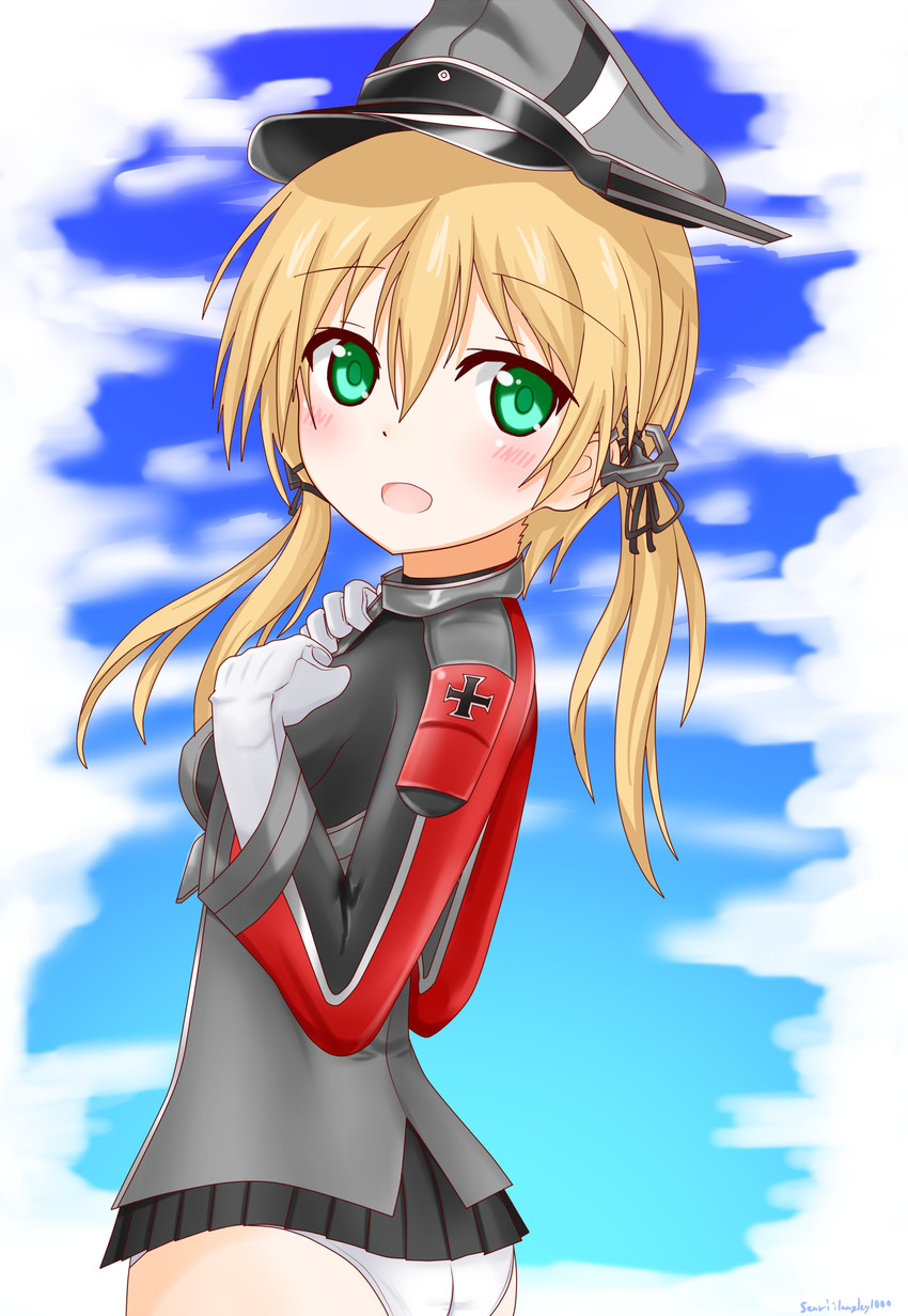 prinz eugen (kantai collection) drawn by langley1000