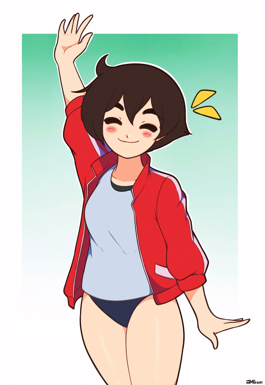 kagemori michiru (brand new animal) drawn by jeff_miga