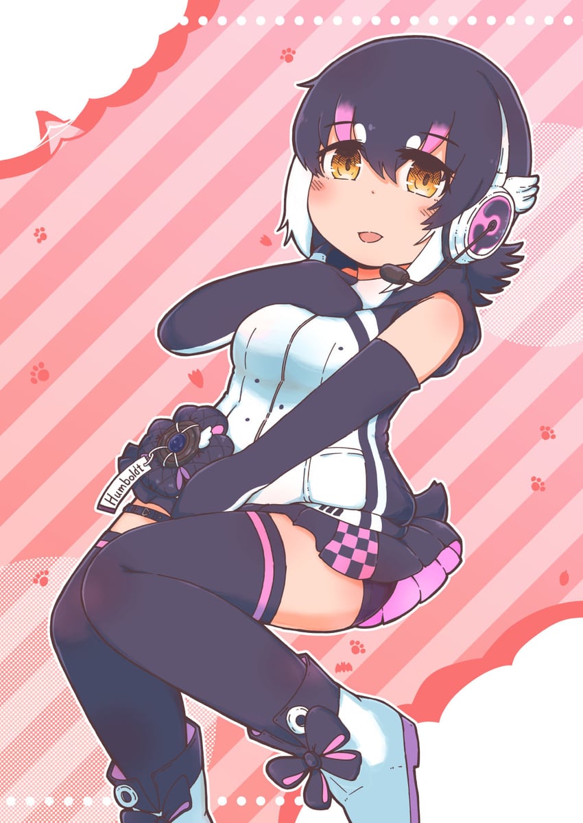 humboldt penguin (kemono friends and 1 more) drawn by numazoko_namazu