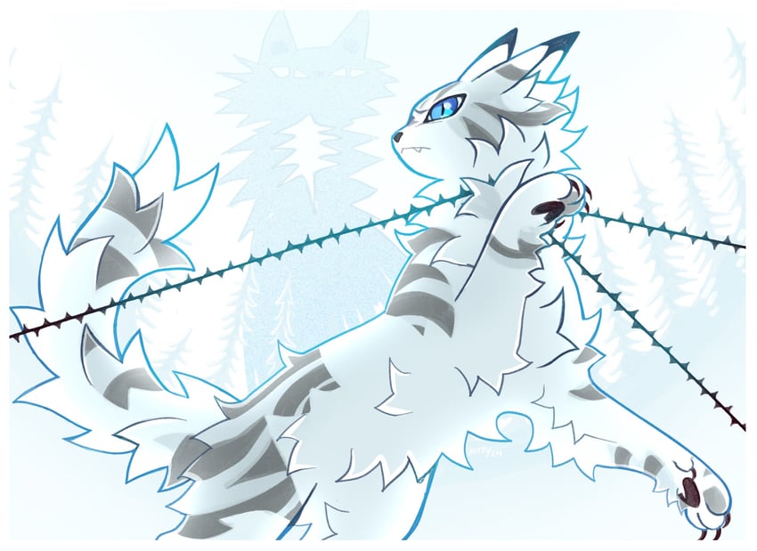 ivypool (warrior cats and 1 more) drawn by kitty_(fernwhisker)