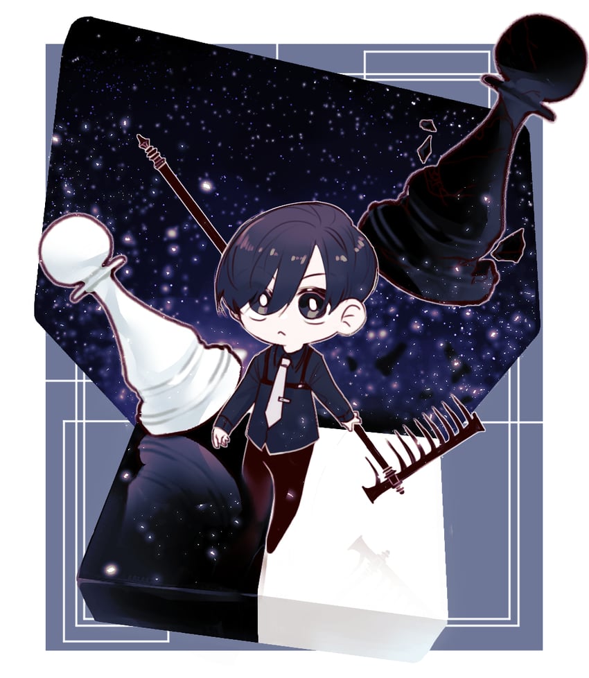 jo uisin (ex rank supporting role's replay in a prestigious school) drawn by mynahan_rim