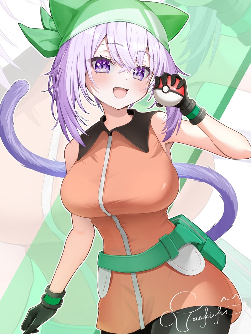 nekomata okayu and may (pokemon and 3 more) drawn by torakichi_888