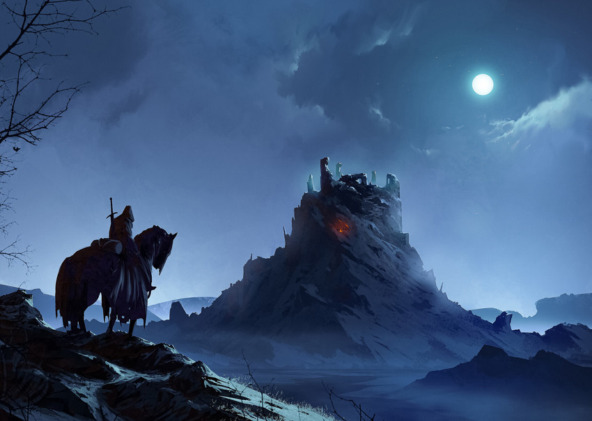 nazgul (tolkien's legendarium and 1 more) drawn by kalmahul