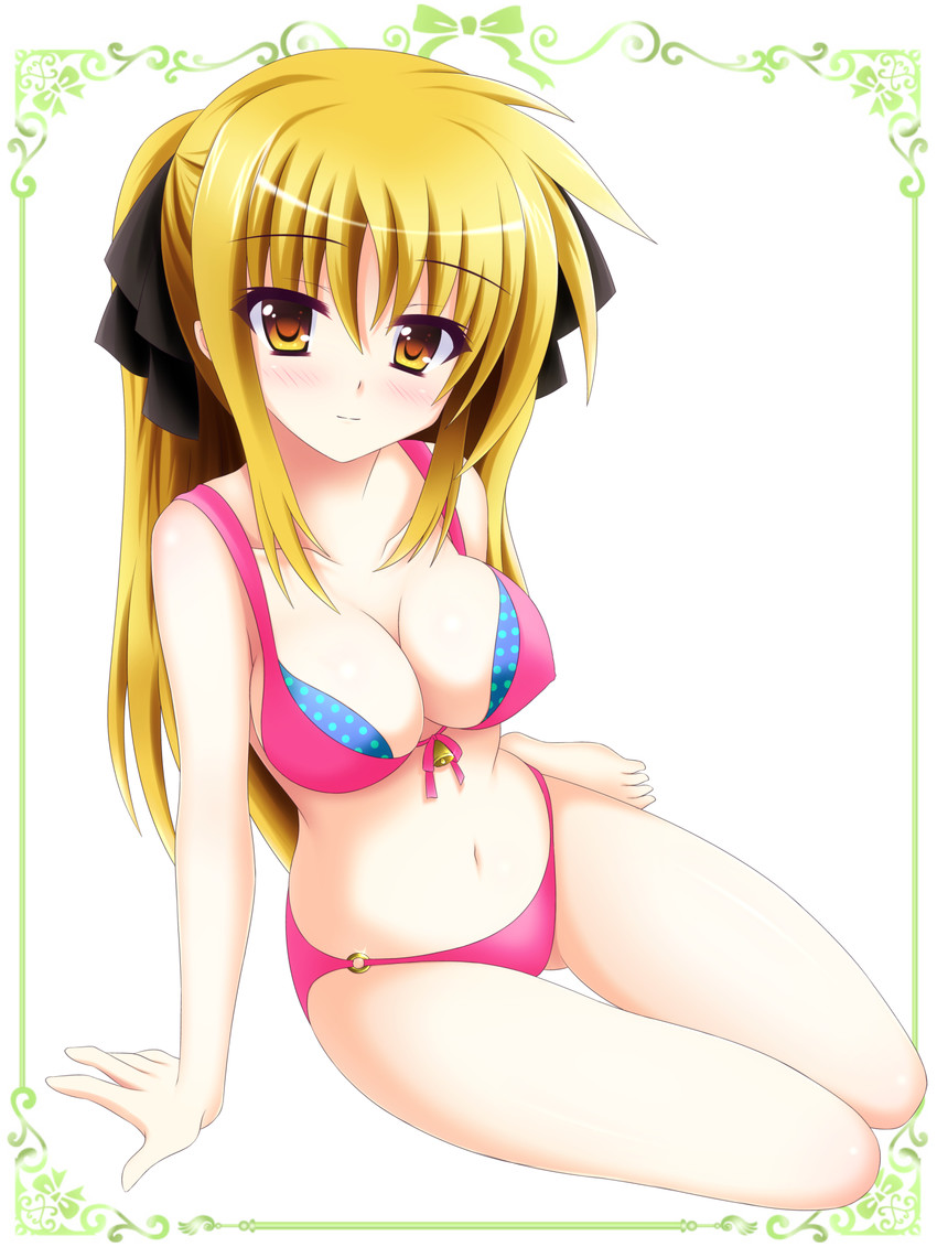 fate testarossa (lyrical nanoha and 1 more) drawn by karin_(rei862)