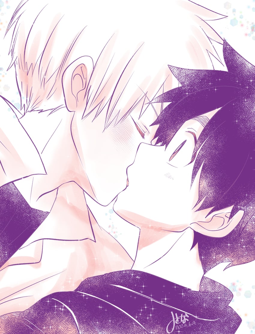 kusaka kabane and tademaru shiki (kemono jihen) drawn by mito_mix2