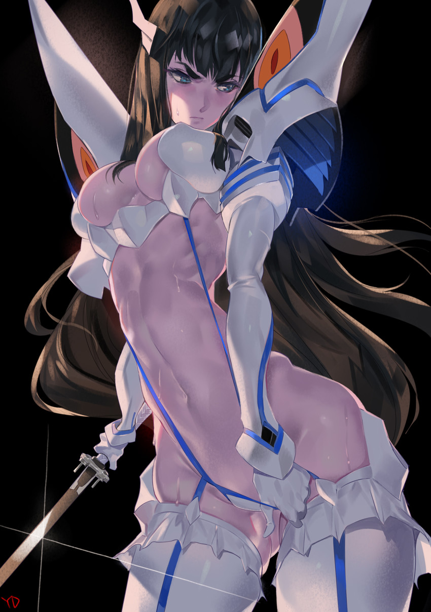 kiryuuin satsuki and junketsu (kill la kill) drawn by yd_(orange_maru)
