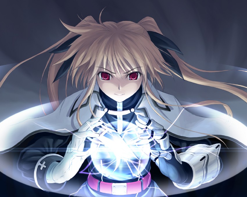 fate testarossa (lyrical nanoha and 1 more) drawn by nakayama_yukiji