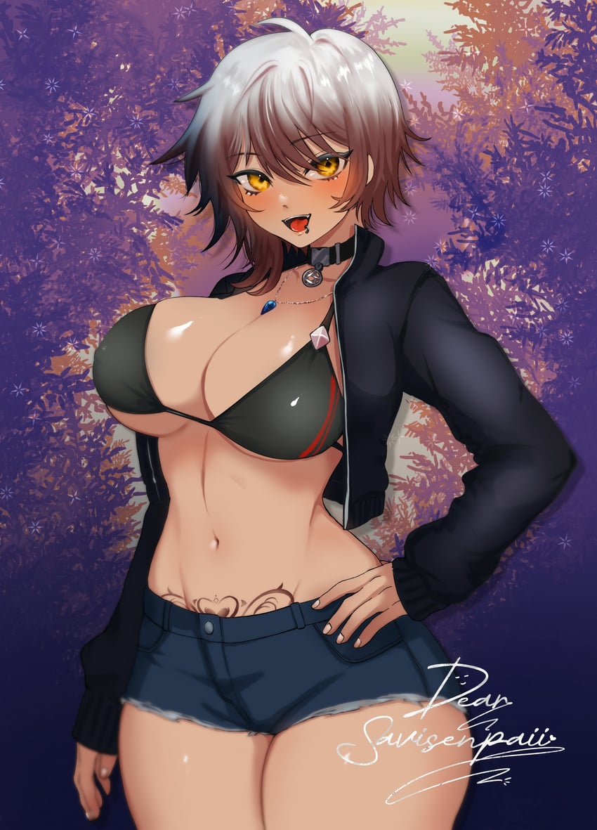 savii (indie virtual youtuber) drawn by ssbsn