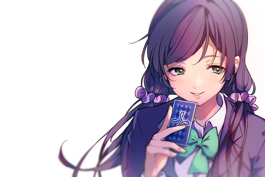 tojo nozomi (love live! and 1 more) drawn by kate_iwana