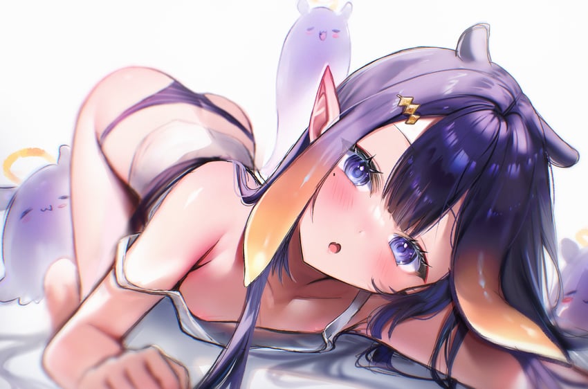 ninomae ina'nis and takodachi (hololive and 1 more) drawn by maru_ccy