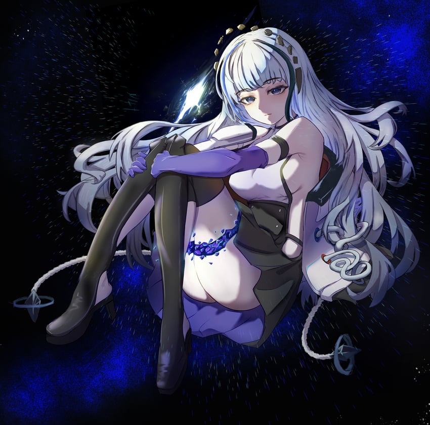 hubble and darkstar hubble (girls' frontline and 1 more) drawn by lotan