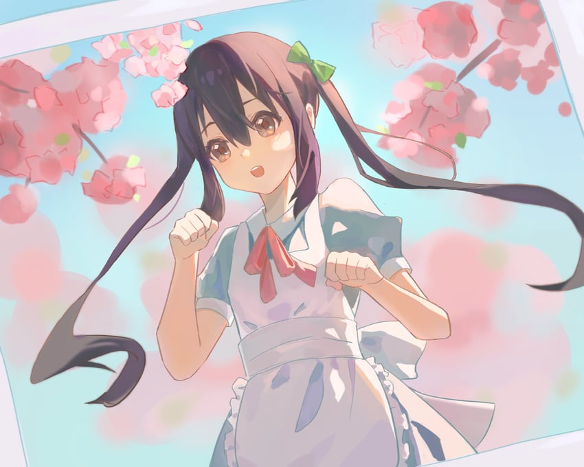 nakano azusa (k-on!) drawn by hu_pi_xuan_jiao