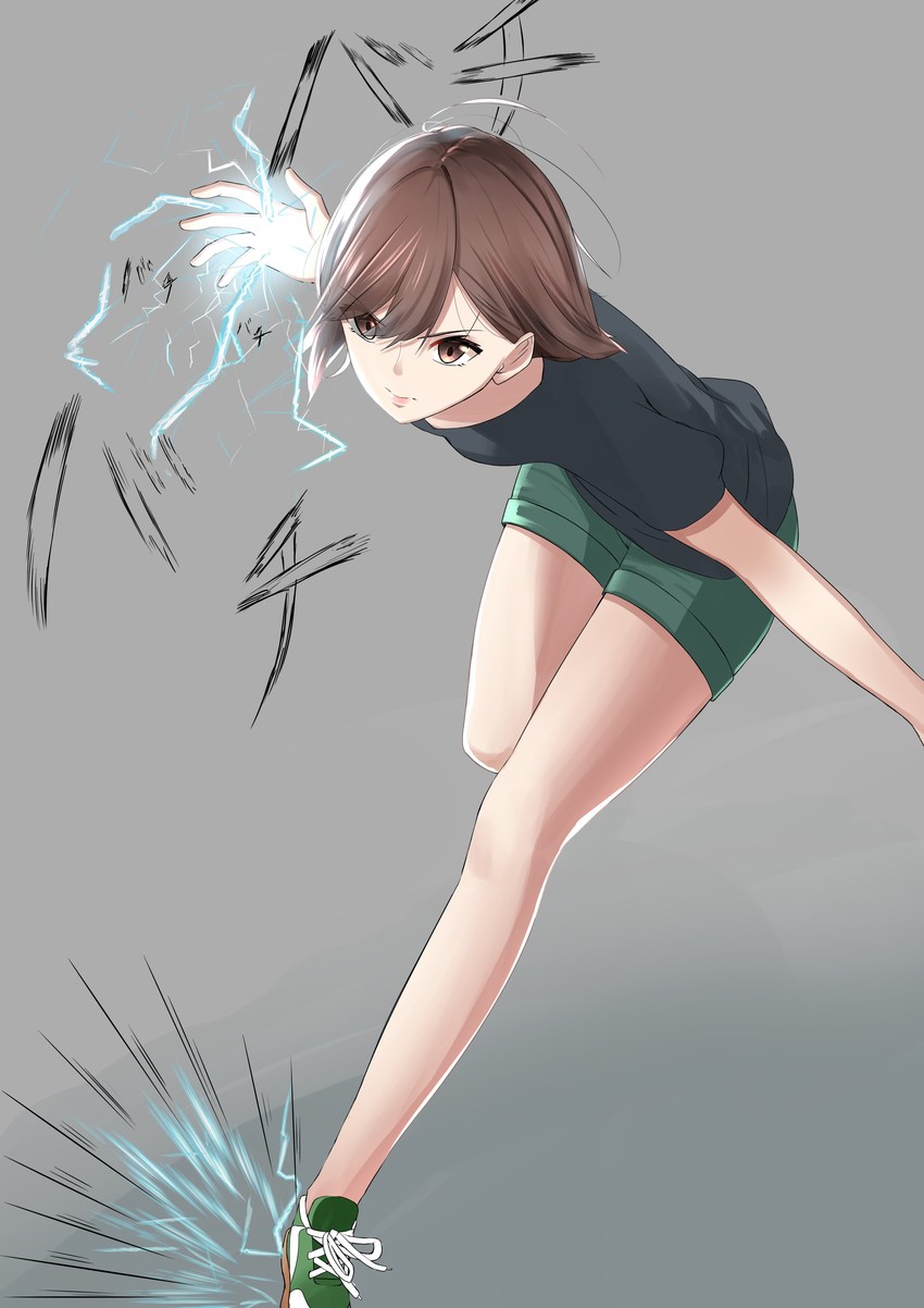 misaka mikoto (toaru majutsu no index and 2 more) drawn by pomme3650