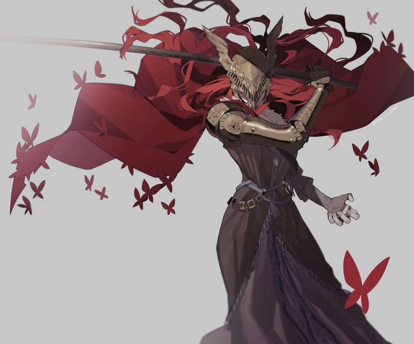 malenia blade of miquella (elden ring) drawn by xx_asui