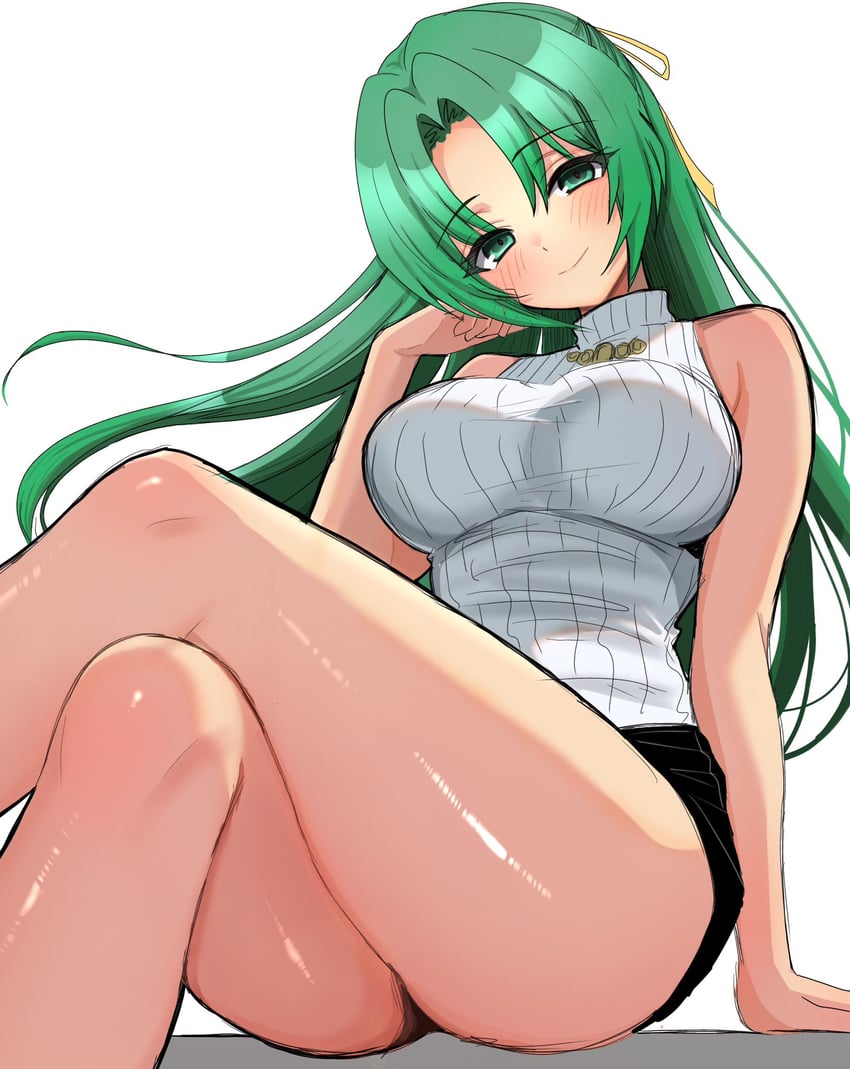 sonozaki shion (higurashi no naku koro ni) drawn by yuno_ff