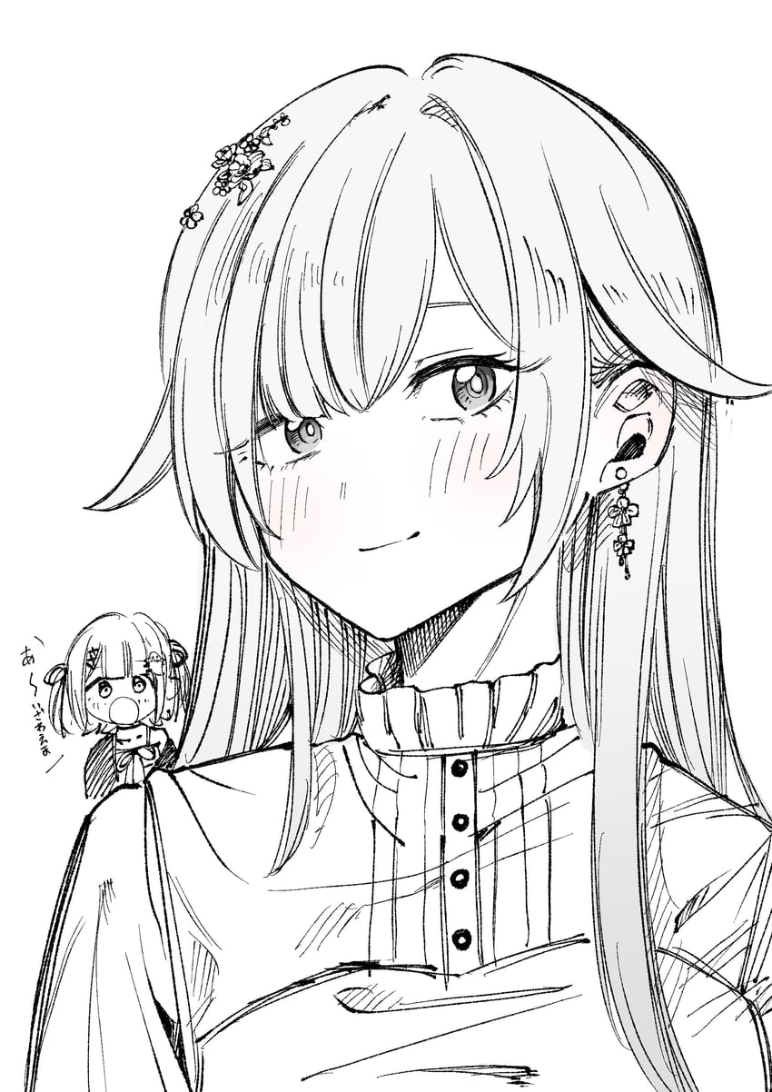 aizawa ema and shinomiya runa (vspo!) drawn by kou_hei_(takasr_kou)