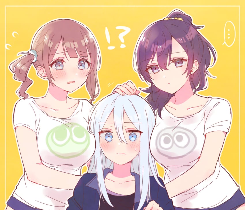 asahina mafuyu, yoisaki kanade, and mochizuki honami (project sekai) drawn by sorimachi-doufu