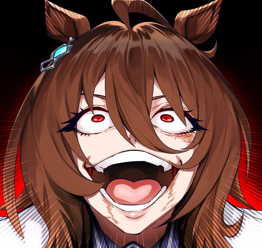 agnes tachyon (umamusume and 1 more) drawn by archimedesu99