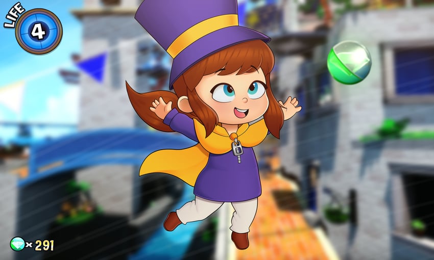 hat kid (a hat in time) drawn by teampervy