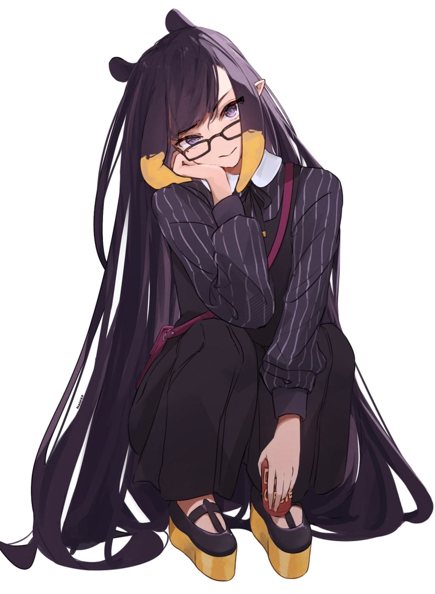 ninomae ina'nis (hololive and 1 more) drawn by malvar