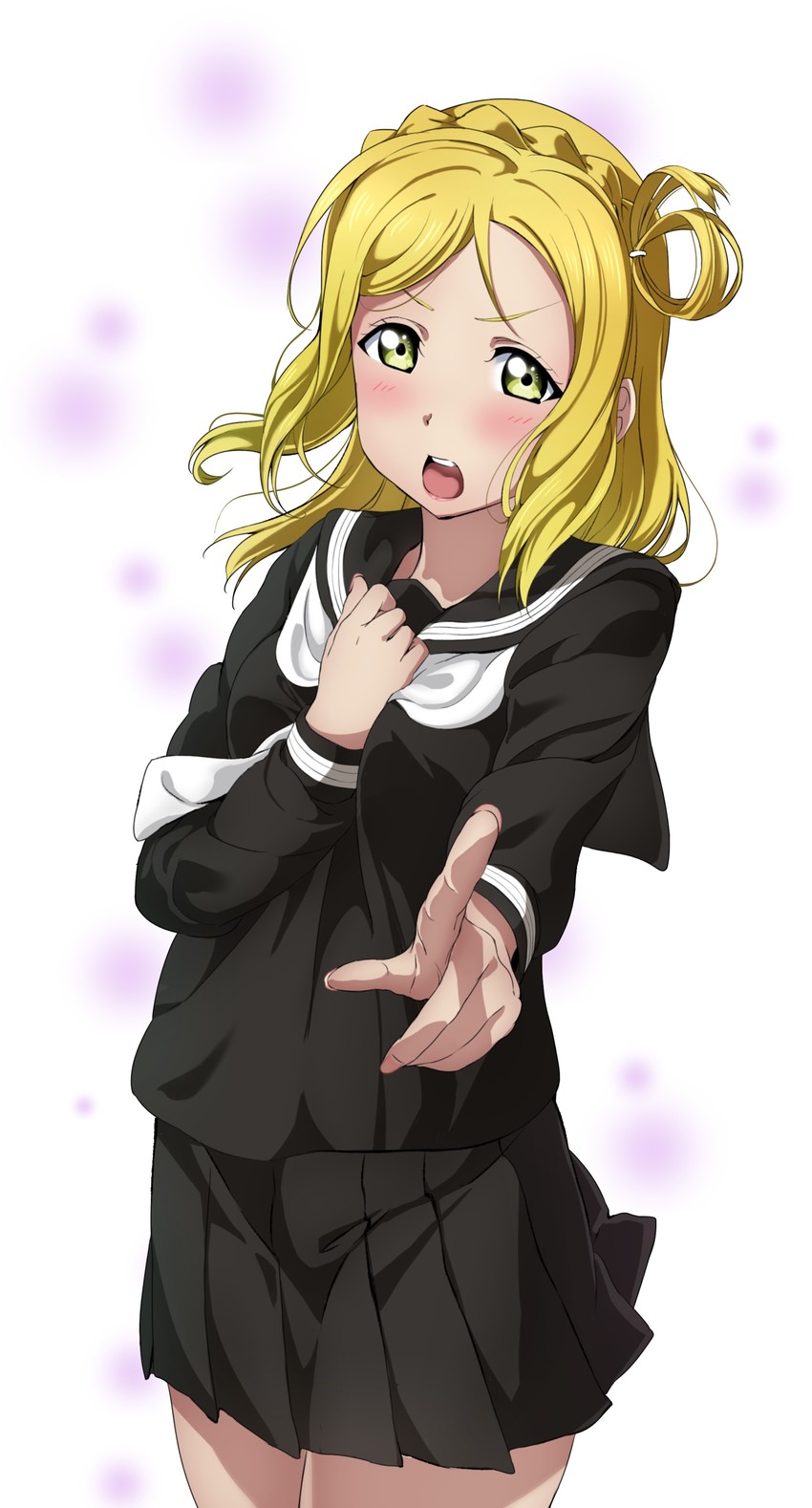 ohara mari (love live! and 1 more) drawn by yuuki_(nijiiro_palette)