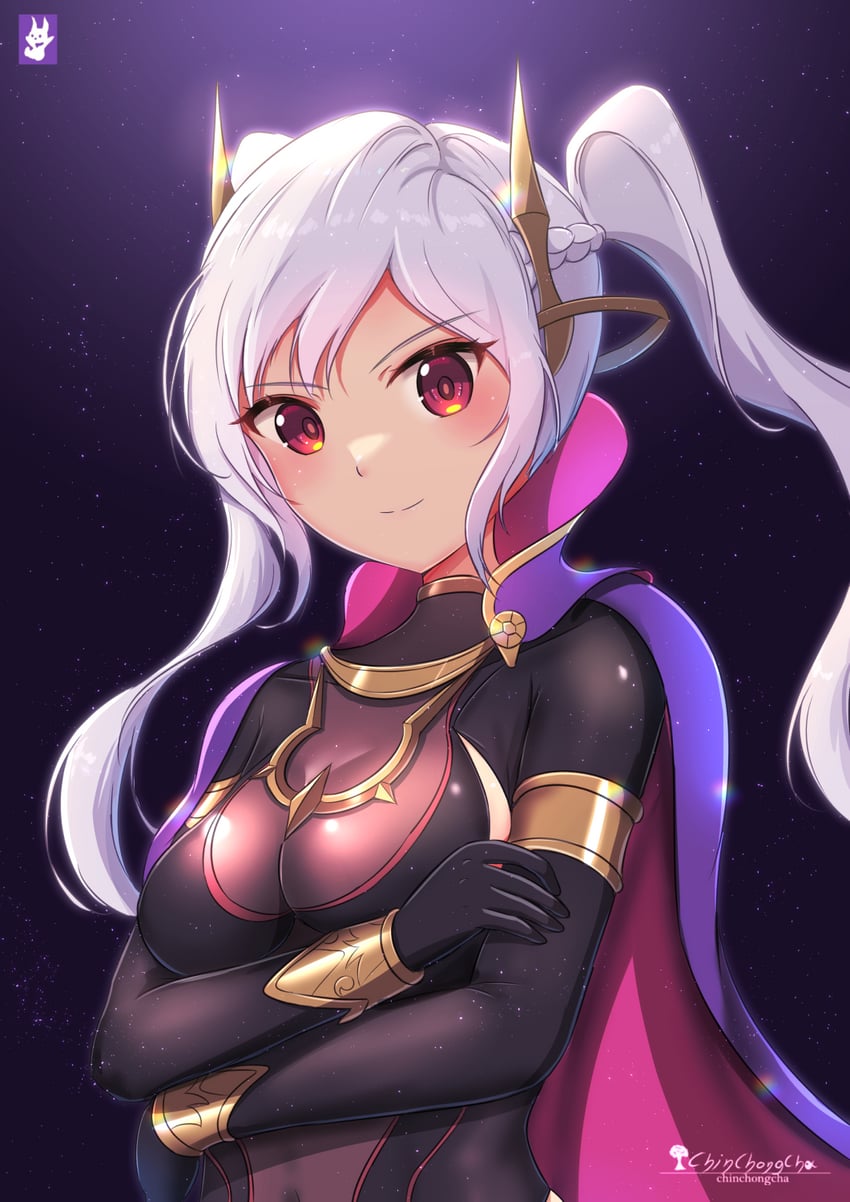 female robin (fire emblem and 3 more) drawn by chinchongcha