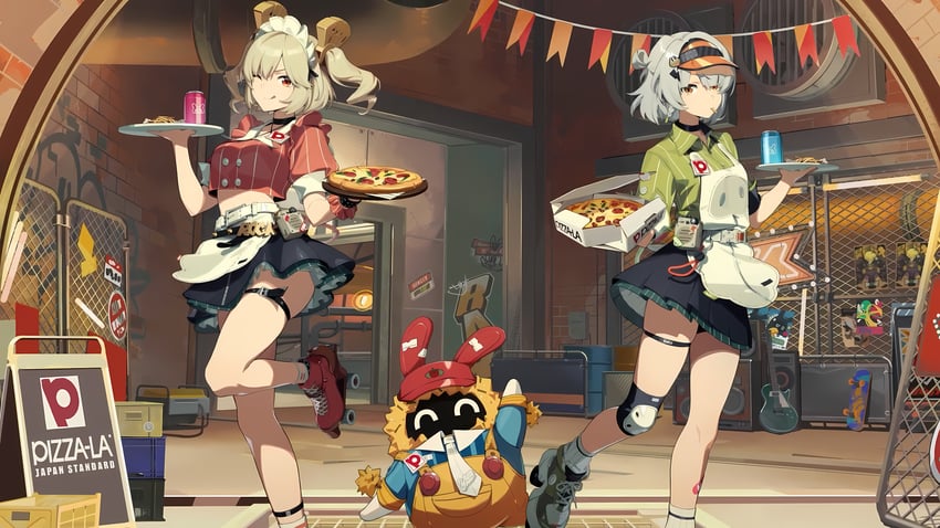 burnice white, anby demara, and crispyboo (zenless zone zero and 1 more)