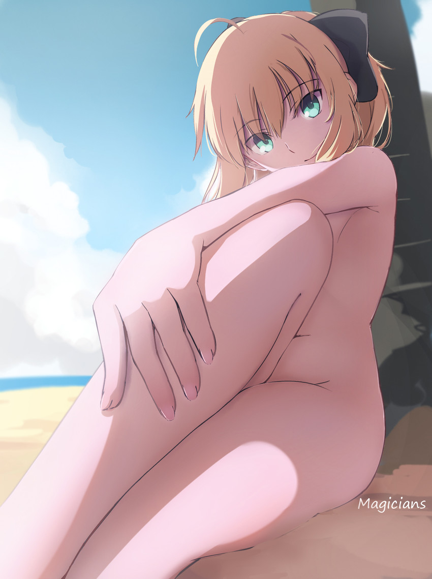 artoria pendragon and saber lily (fate and 2 more) drawn by magicians_(zhkahogigzkh)