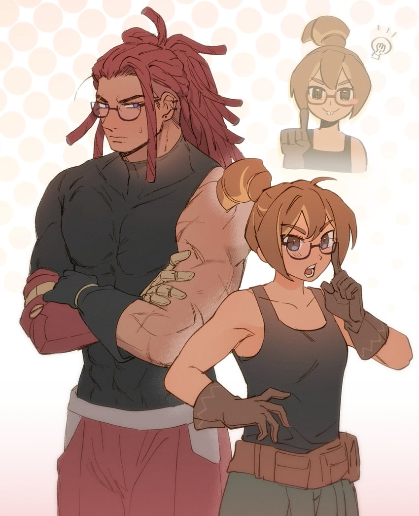 croissant cookie and string gummy cookie (cookie run and 1 more) drawn by hjoe8