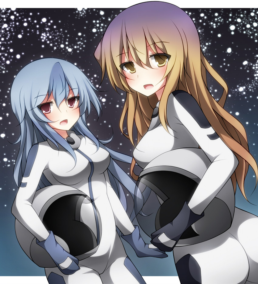 kamishirasawa keine and hijiri byakuren (touhou) drawn by creta_(taku10)