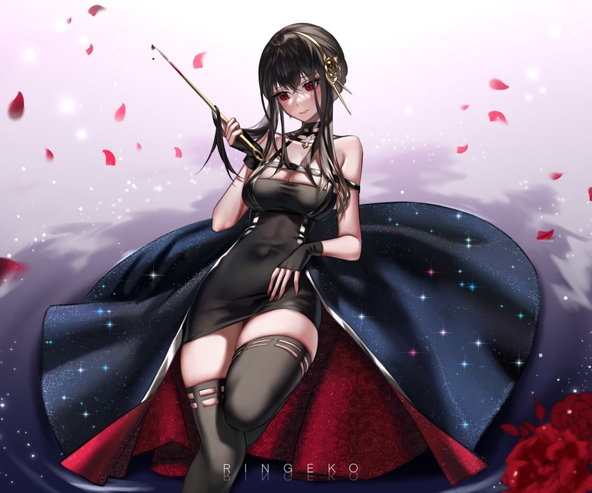 yor briar (spy x family) drawn by ringeko-chan
