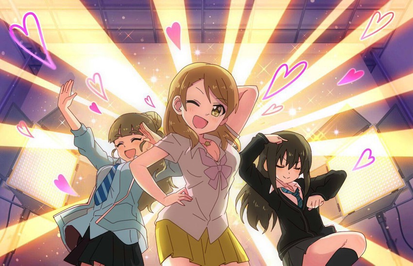 shibuya rin, hojo karen, and kamiya nao (idolmaster and 2 more) drawn by amaiwashi