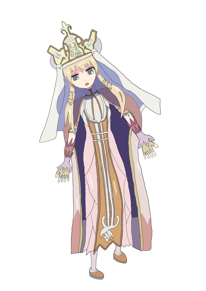 elicia (luminous arc and 1 more) drawn by kaina_picture