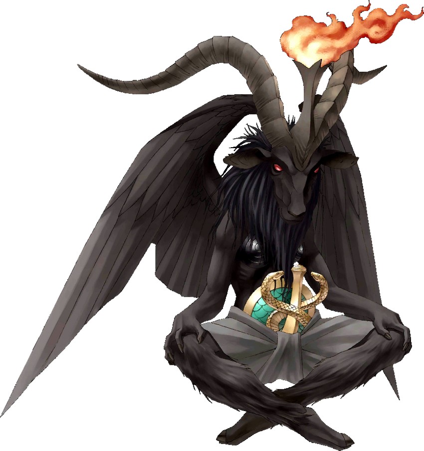 baphomet (shin megami tensei and 1 more) drawn by kazuma_kaneko