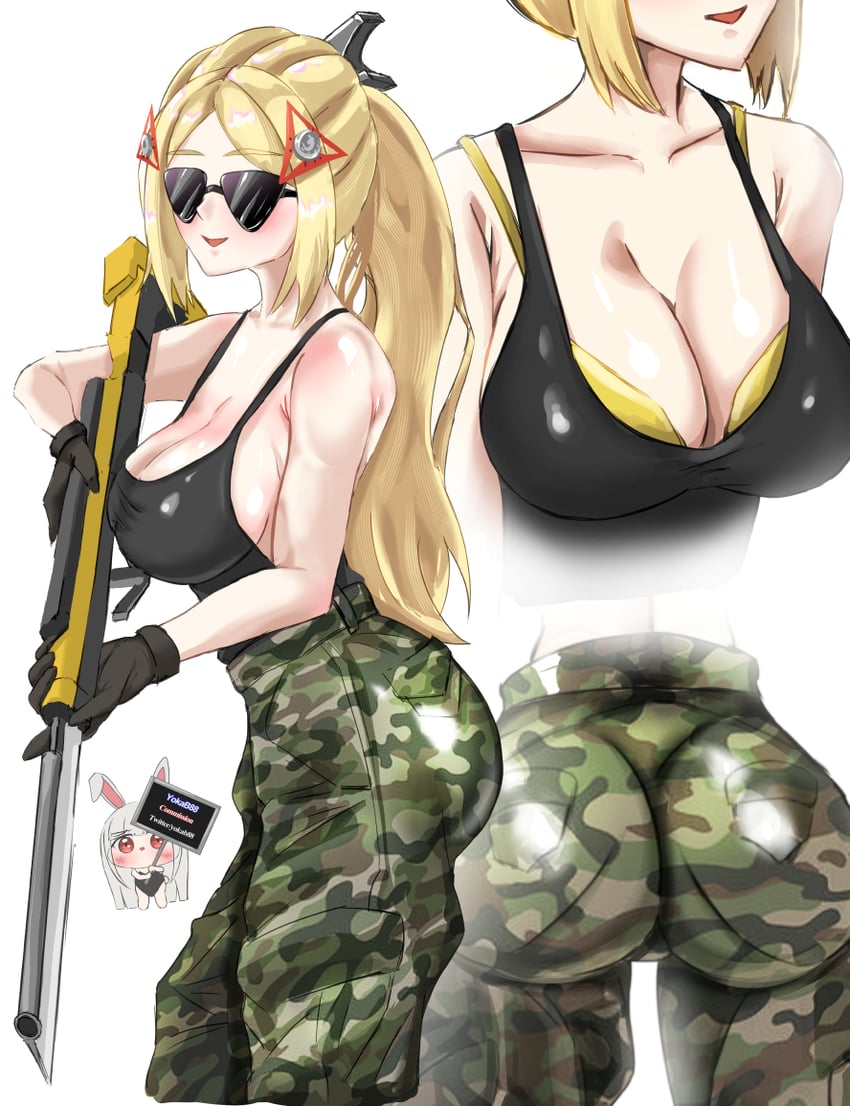 trigger (original and 1 more) drawn by yoru_no_kage88