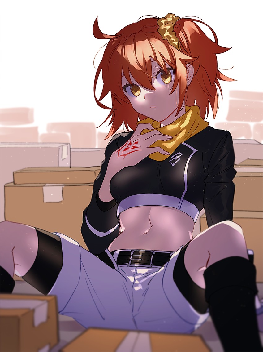 fujimaru ritsuka (fate and 1 more) drawn by uni_(nico02)