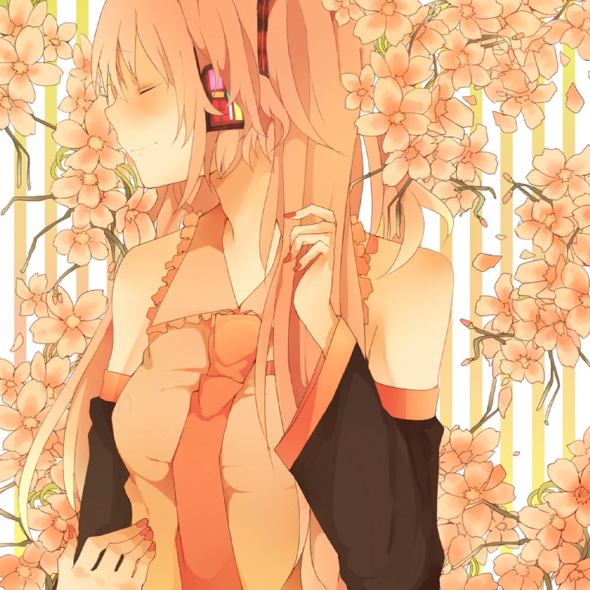 hatsune miku and sakura miku (vocaloid) drawn by mono_(recall)