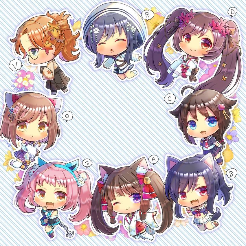 shigure kai ni and shigure (kantai collection and 7 more) drawn by kou_hiyoyo