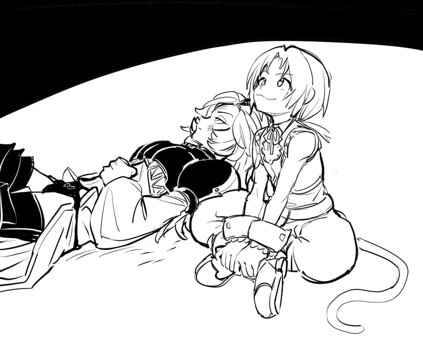zidane tribal and kuja (final fantasy and 1 more) drawn by dede_(qwea_00000)