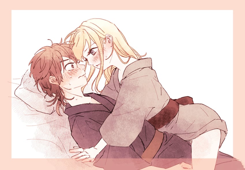 nanami and hinata (bokujou monogatari and 1 more) drawn by salad726