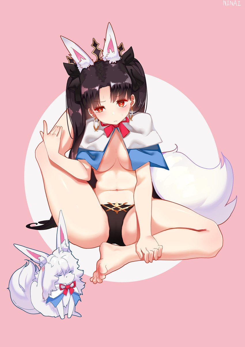 ishtar and fou (fate and 1 more) drawn by ninai
