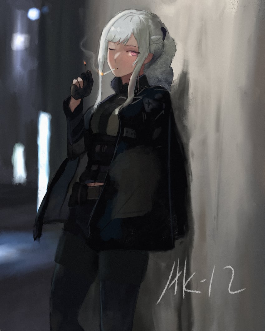 ak-12 (girls' frontline) drawn by wo_lai_diaoguo_yu