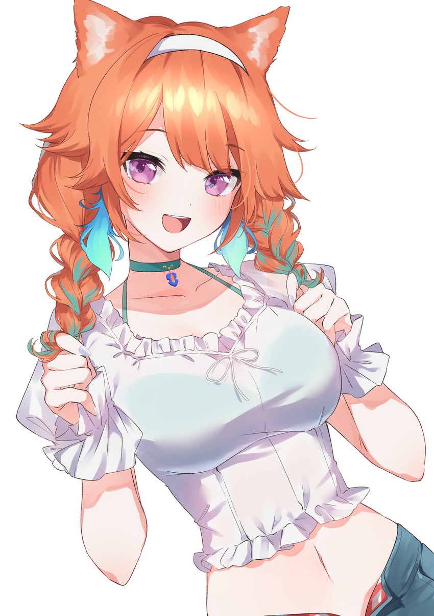 takanashi kiara (hololive and 1 more) drawn by mochizuki_mochi