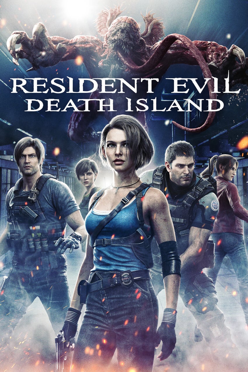 leon s. kennedy, jill valentine, chris redfield, claire redfield, rebecca chambers, and 1 more (resident evil and 1 more)