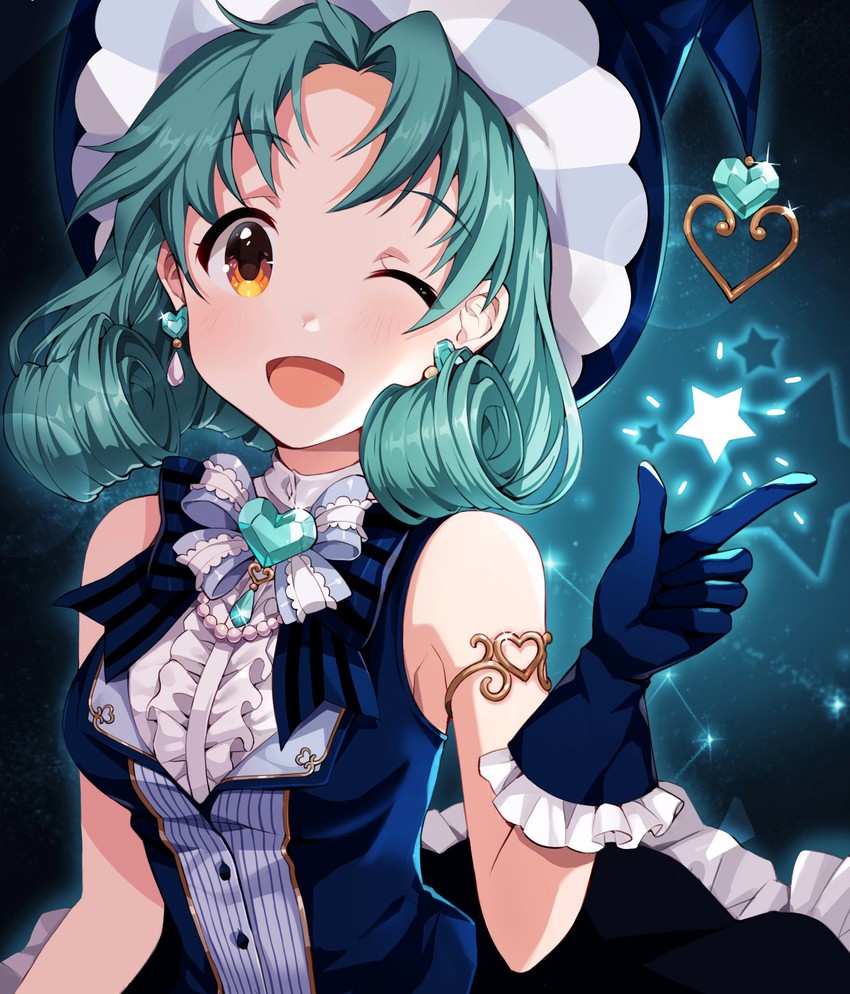 tokugawa matsuri (idolmaster and 1 more) drawn by pinkiepies2