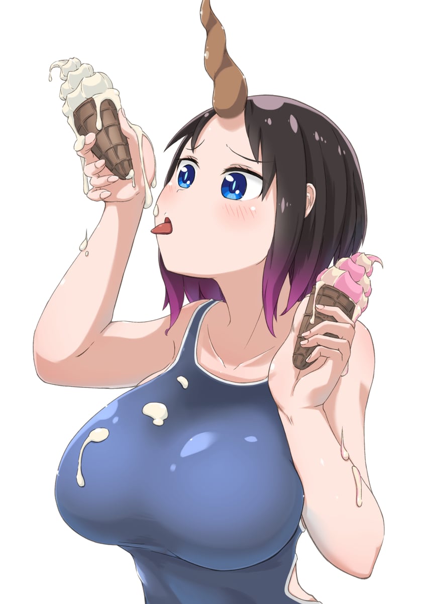 elma (kobayashi-san chi no maidragon) drawn by berotore