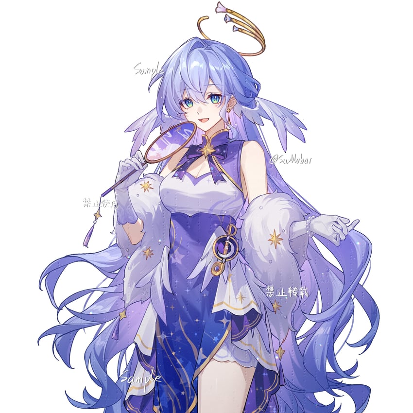 robin (honkai and 1 more) drawn by laobaijintian_buhuahua