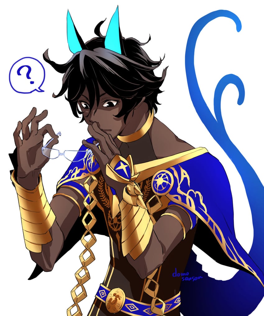 arjuna and arjuna alter (fate and 1 more) drawn by shinabita_nasubi