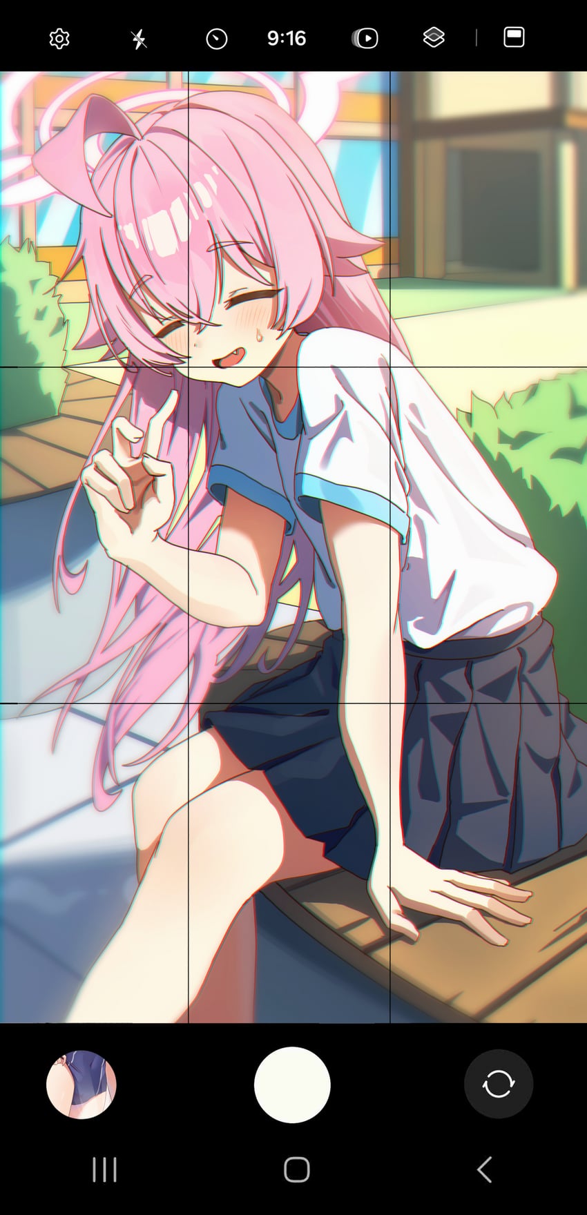 hoshino (blue archive and 1 more) drawn by capry
